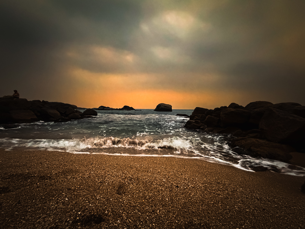 インド最南端の浜辺