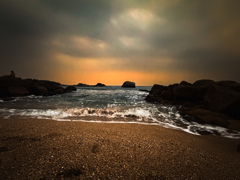 インド最南端の浜辺