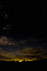 蝶ヶ岳の星空。。。