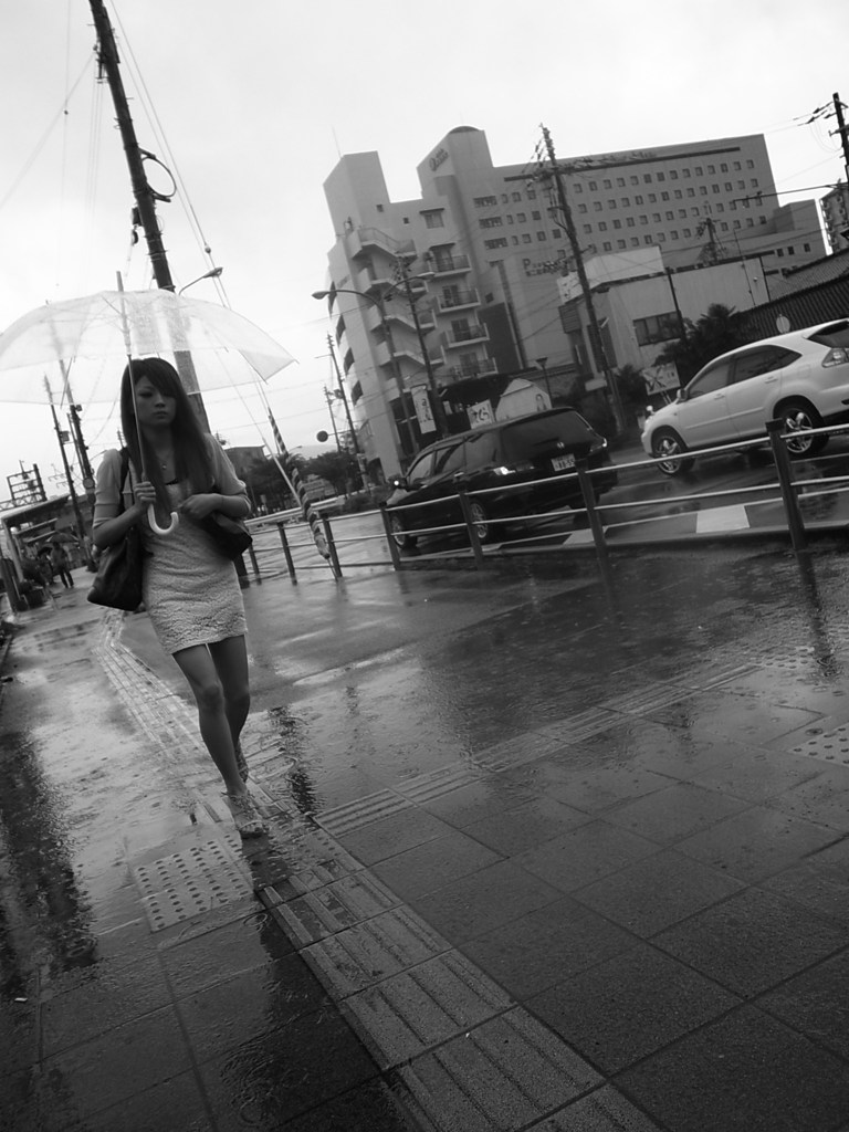 雨の日の朝
