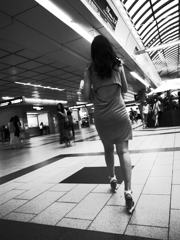 Back shot in summer