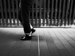 black shoes