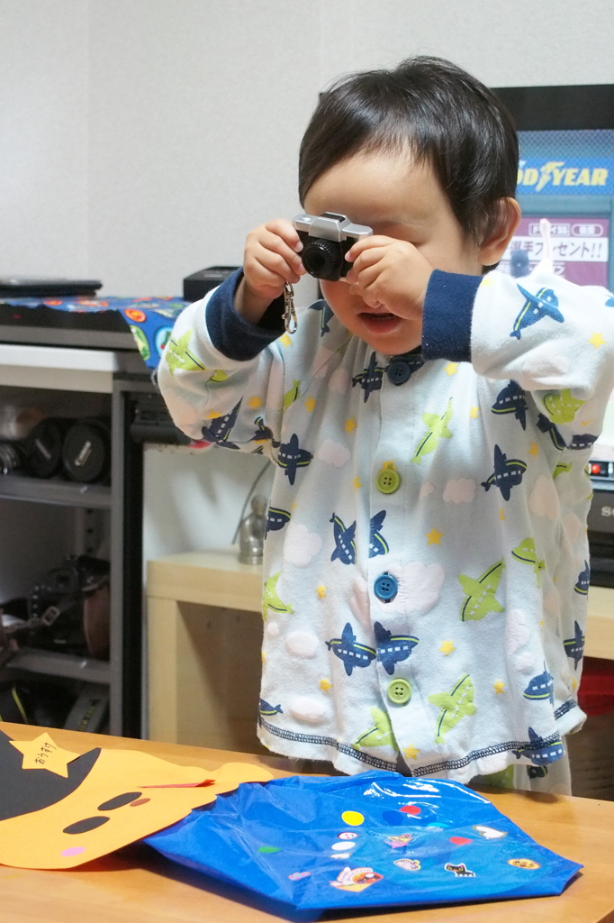 記念に撮っておくよ