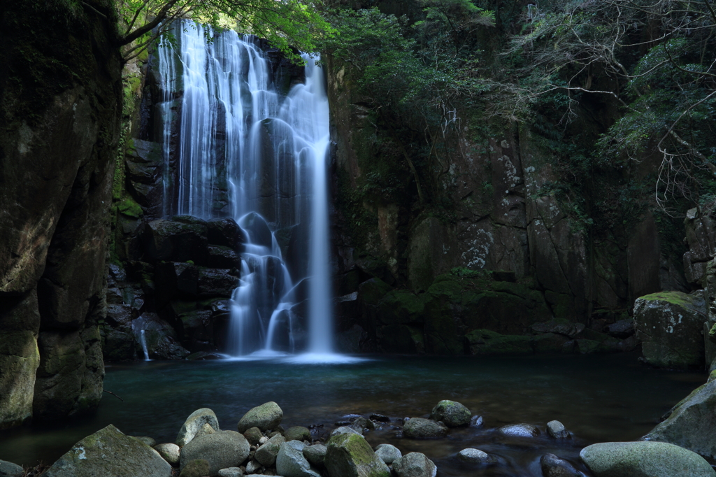 桑の木の滝