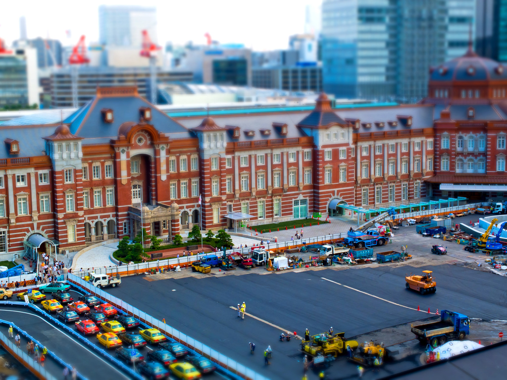 Miniaturized -Tokyo Station#1-