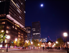 Moon Night Tokyo Station