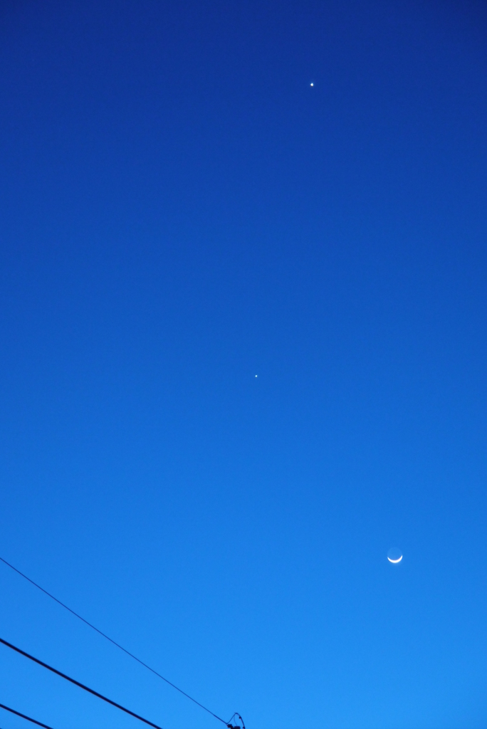 夕暮れの空を見上げたら1