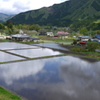 ほっとする＝田んぼ＋里山