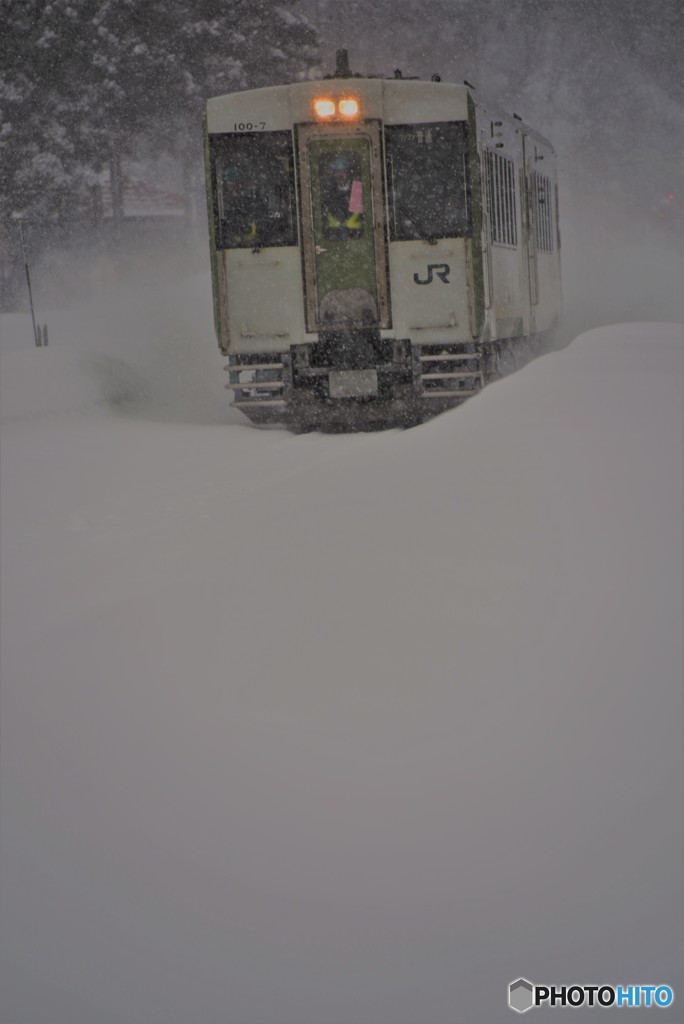 雪煙を求めて