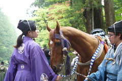童の如く