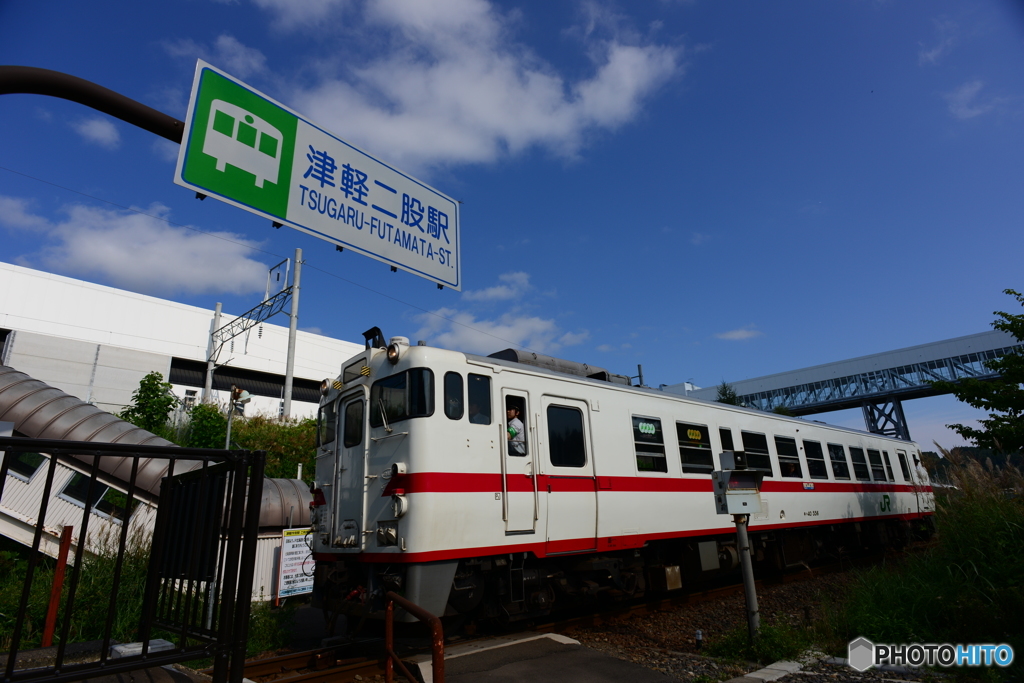 新幹線と並走する場所