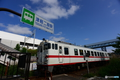 新幹線と並走する場所