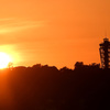 夕日