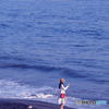青い海