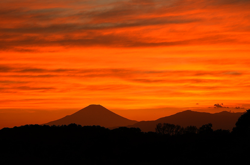 今日の富士山