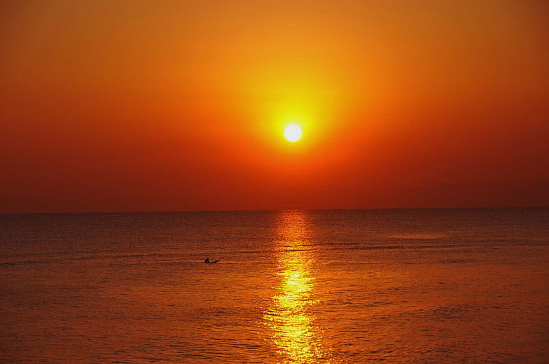 湘南の夕日