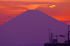 湘南の夕日