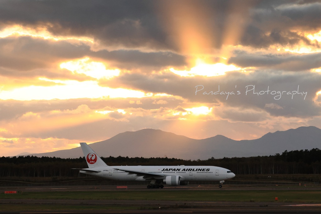 光芒と飛行機～弐