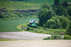 富良野線ノロッコ号　上富良野