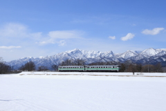 鉄道風景～富良野市布部にて