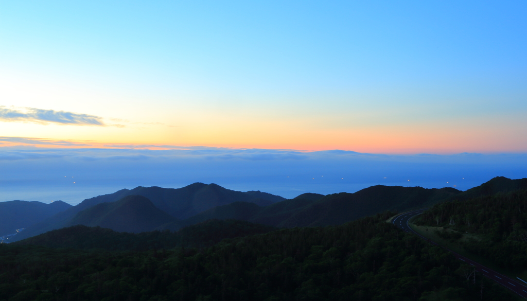 Magic hour in Rausu