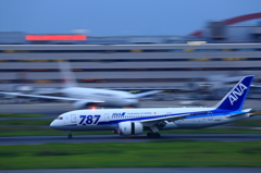 FUK→HND ANA B787-8