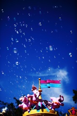 空いっぱいに