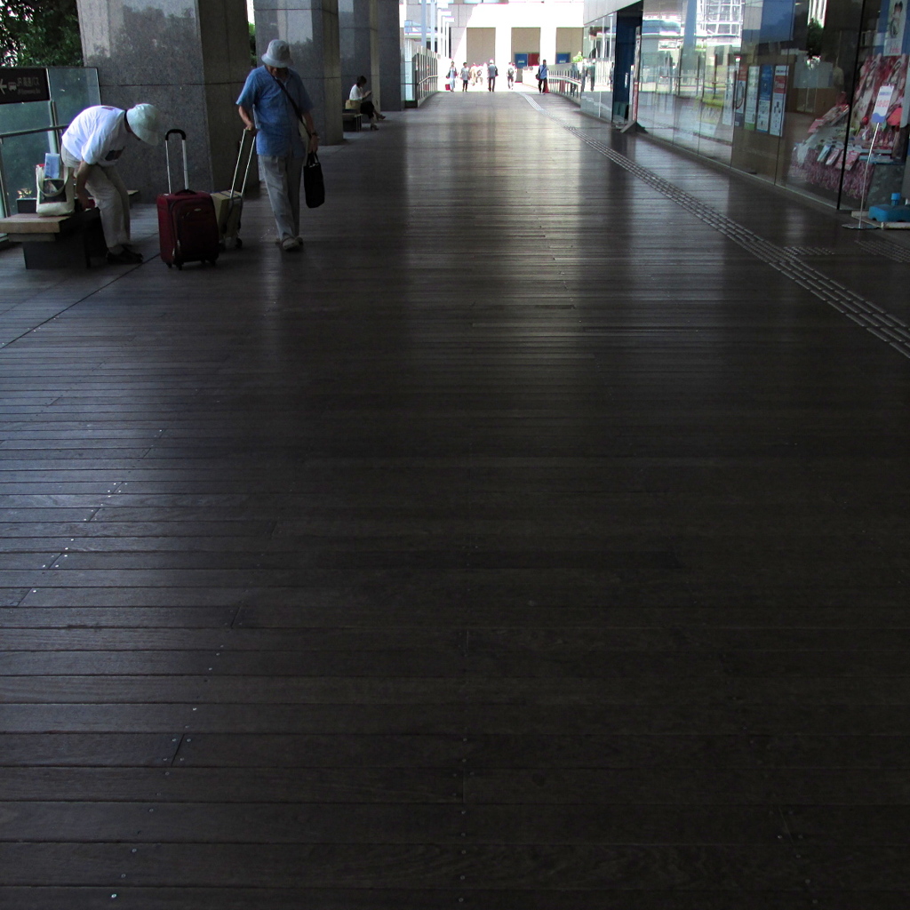 紀伊国屋書店通路より