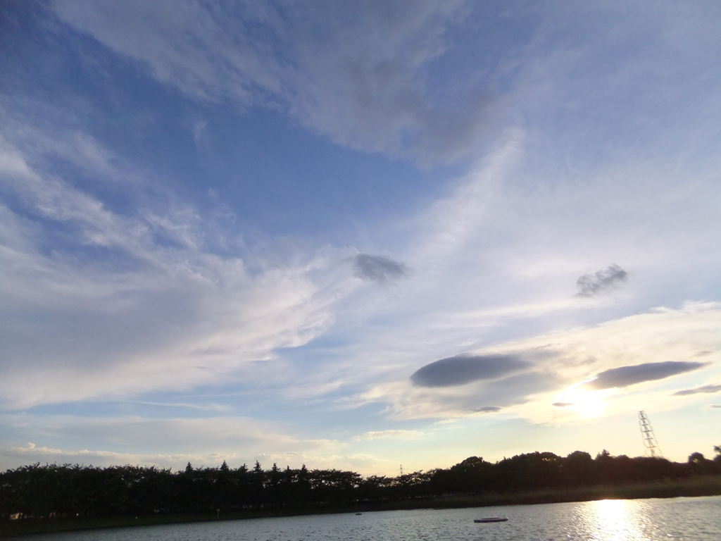 健康福祉村夕景