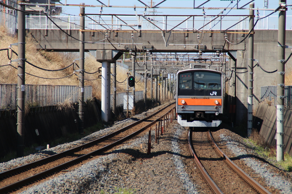 東川口駅にて