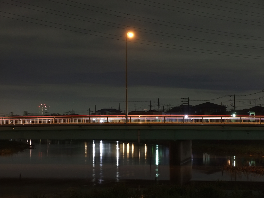 綾瀬川夜景