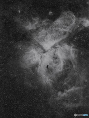 イータカリーナ星雲（Ｈα）