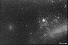 大マゼラン星雲付近でのリニア彗星（252P/Linear）の移動