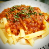 トマトソースパスタ