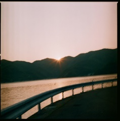 夕日