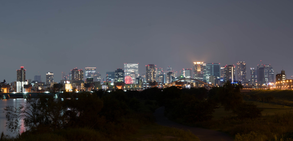 大阪梅田の夜景