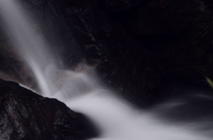三筋の滝にて