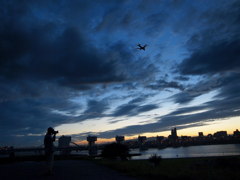 夜空　撮る