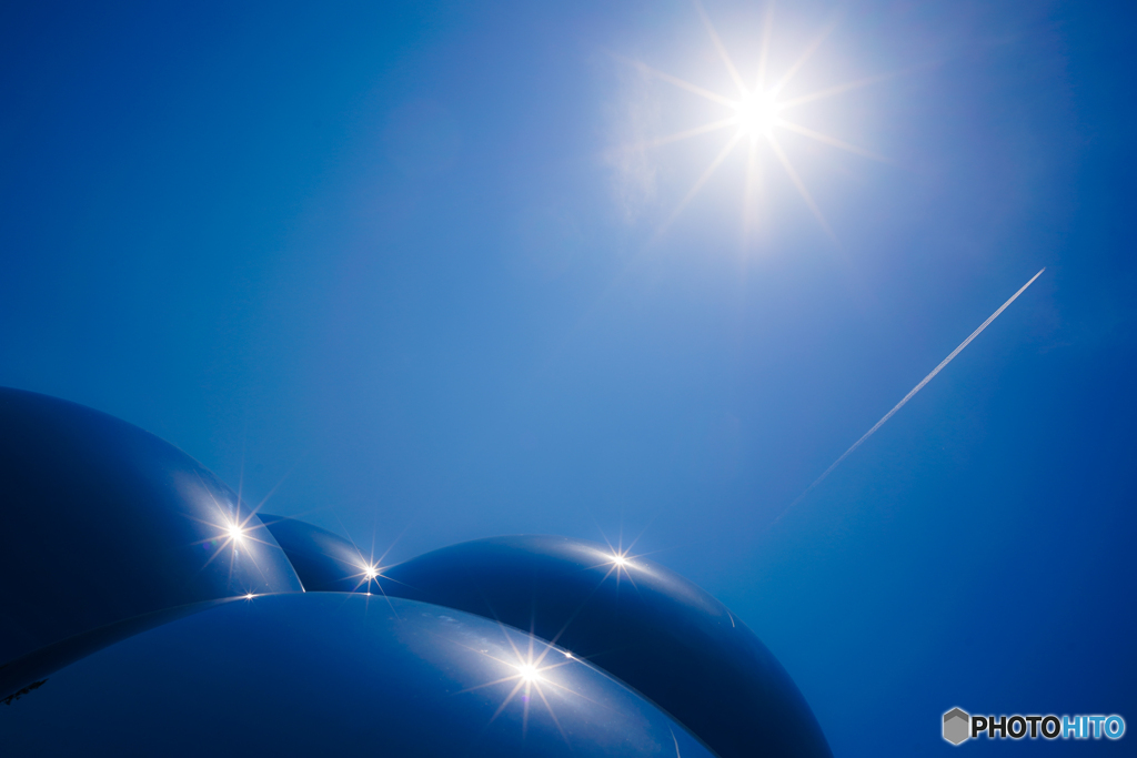 blue sky