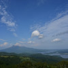 夏の大沼と駒ケ岳