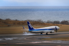 海の見える空港