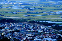 カシオペア　藤城高架橋通過