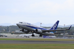 ANA B737-800 Take off