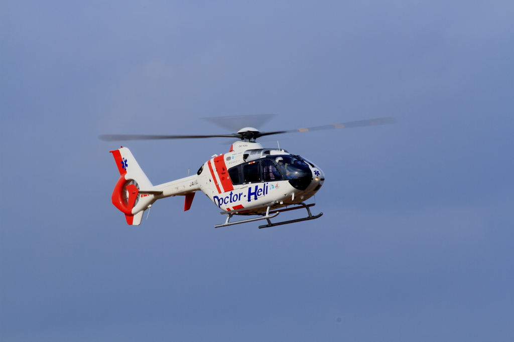 Doctor Heli 到着！
