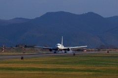 JAL B767 Touch Down