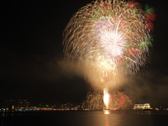 函館港開港155周年記念　函館港祭り花火大会　5