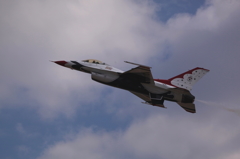 UASF Thunderbirds (low speed pass)