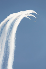 ２０１３千歳基地航空祭　ブルーインパルス