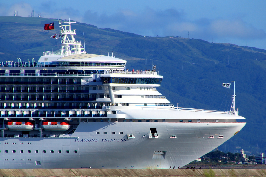 DIAMOND　PRINCESS　in　HAKODATE