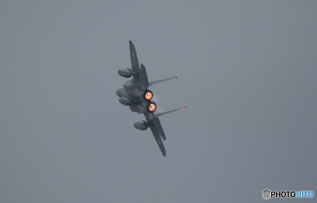 雨の三沢基地航空祭